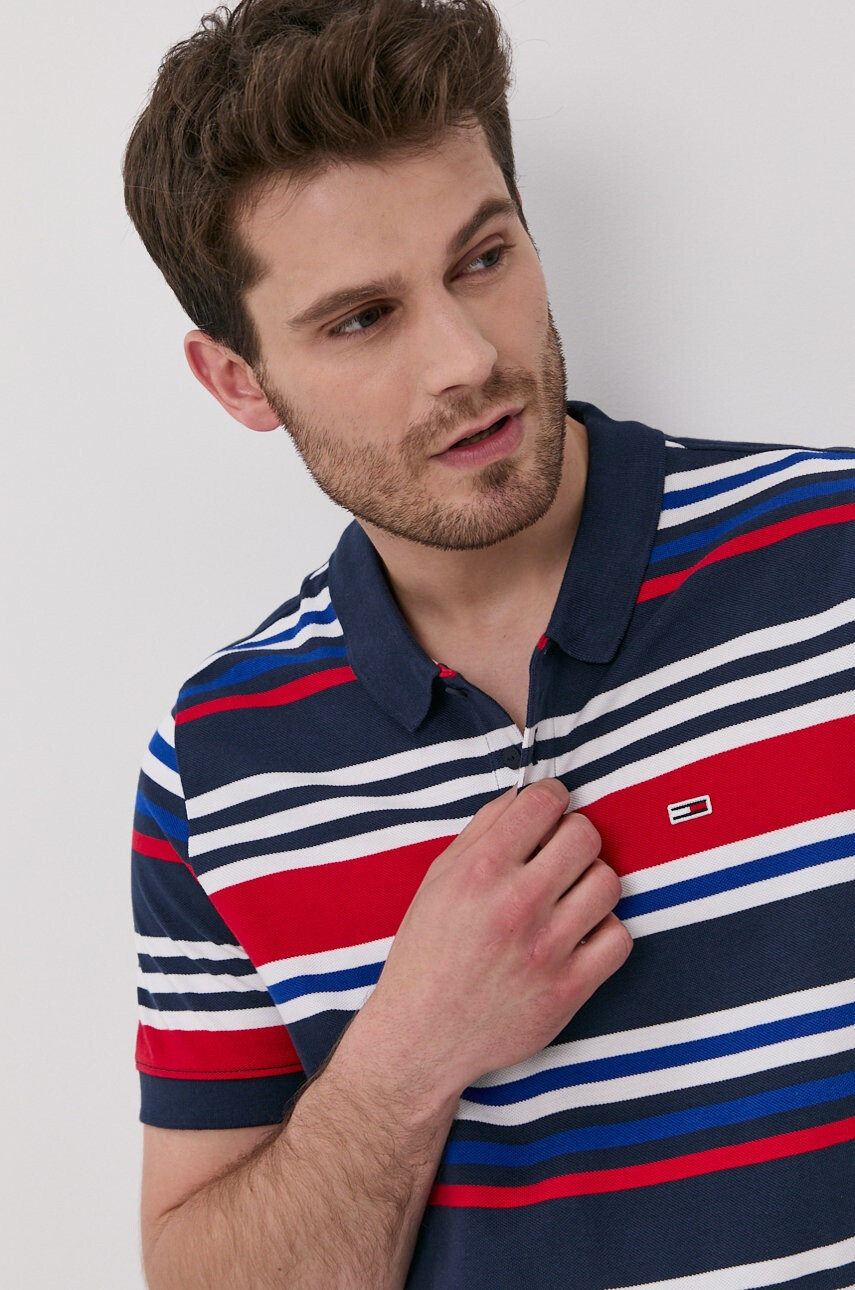 Tommy Jeans Тениска с яка - Pepit.bg