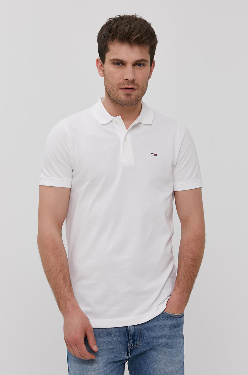 Tommy Jeans Тениска с яка - Pepit.bg