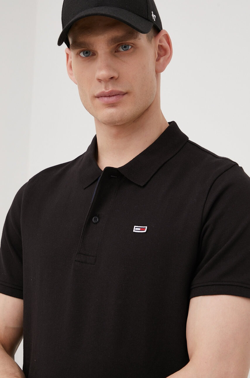 Tommy Jeans Тениска с яка - Pepit.bg