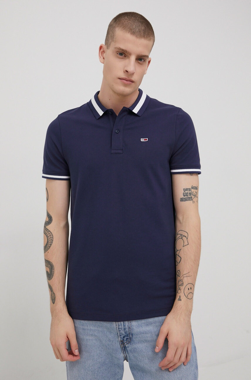 Tommy Jeans Тениска с яка - Pepit.bg