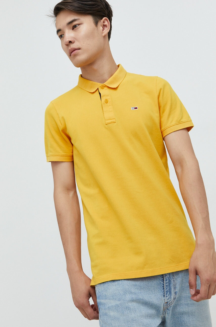Tommy Jeans Тениска с яка - Pepit.bg