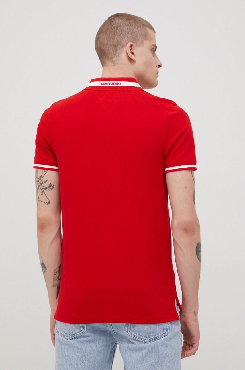 Tommy Jeans Тениска с яка - Pepit.bg