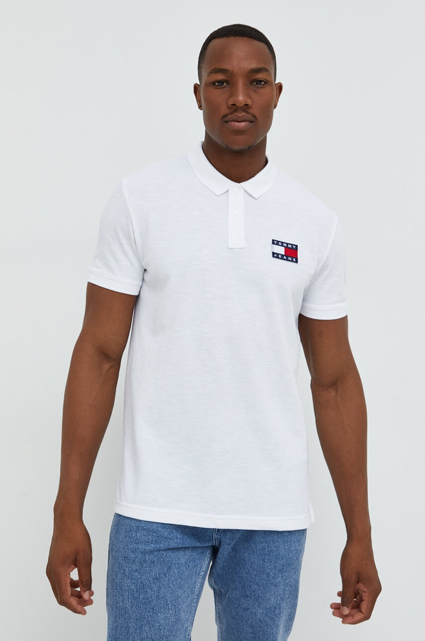 Tommy Jeans Тениска с яка - Pepit.bg