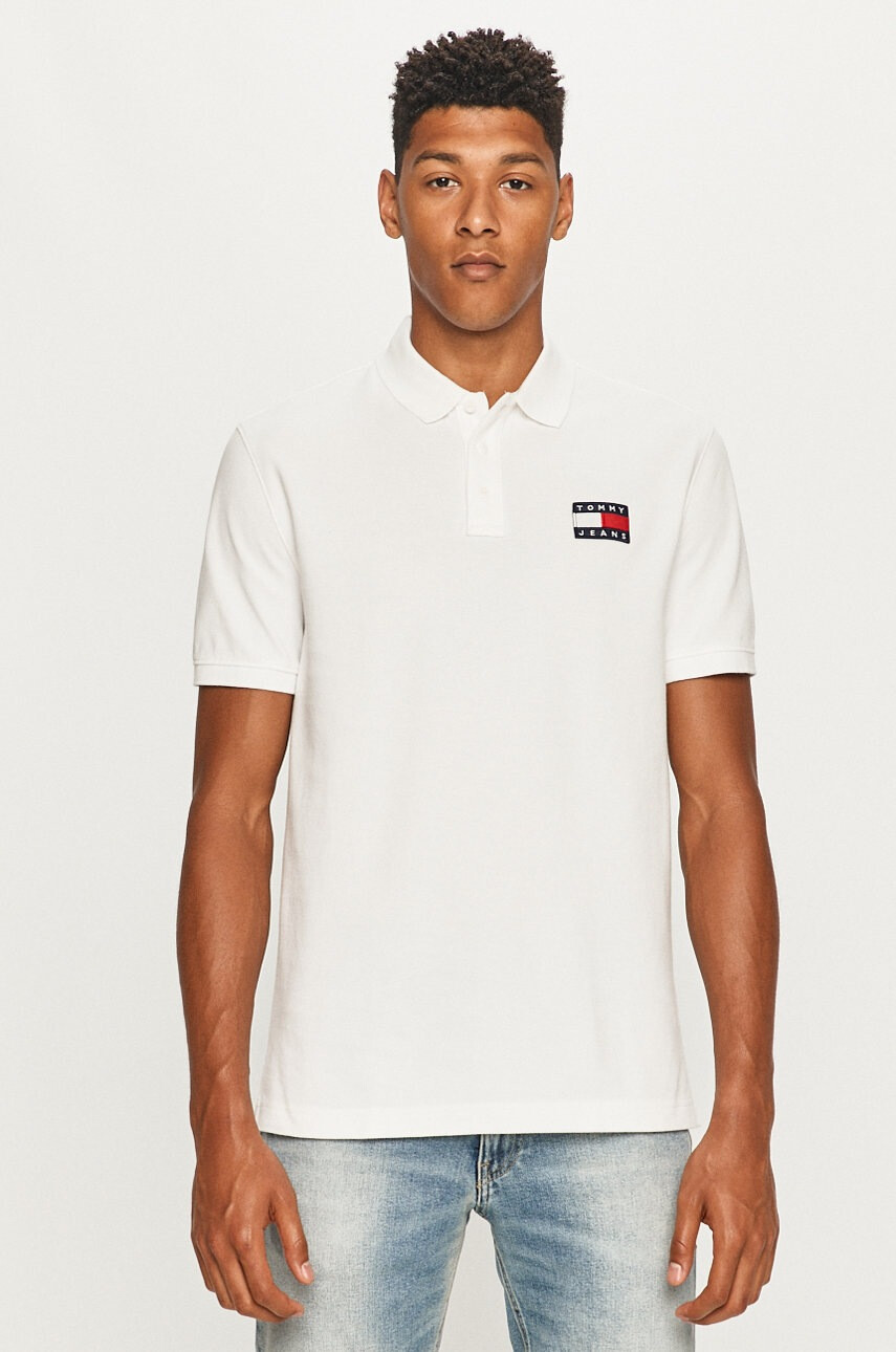Tommy Jeans Тениска с яка - Pepit.bg