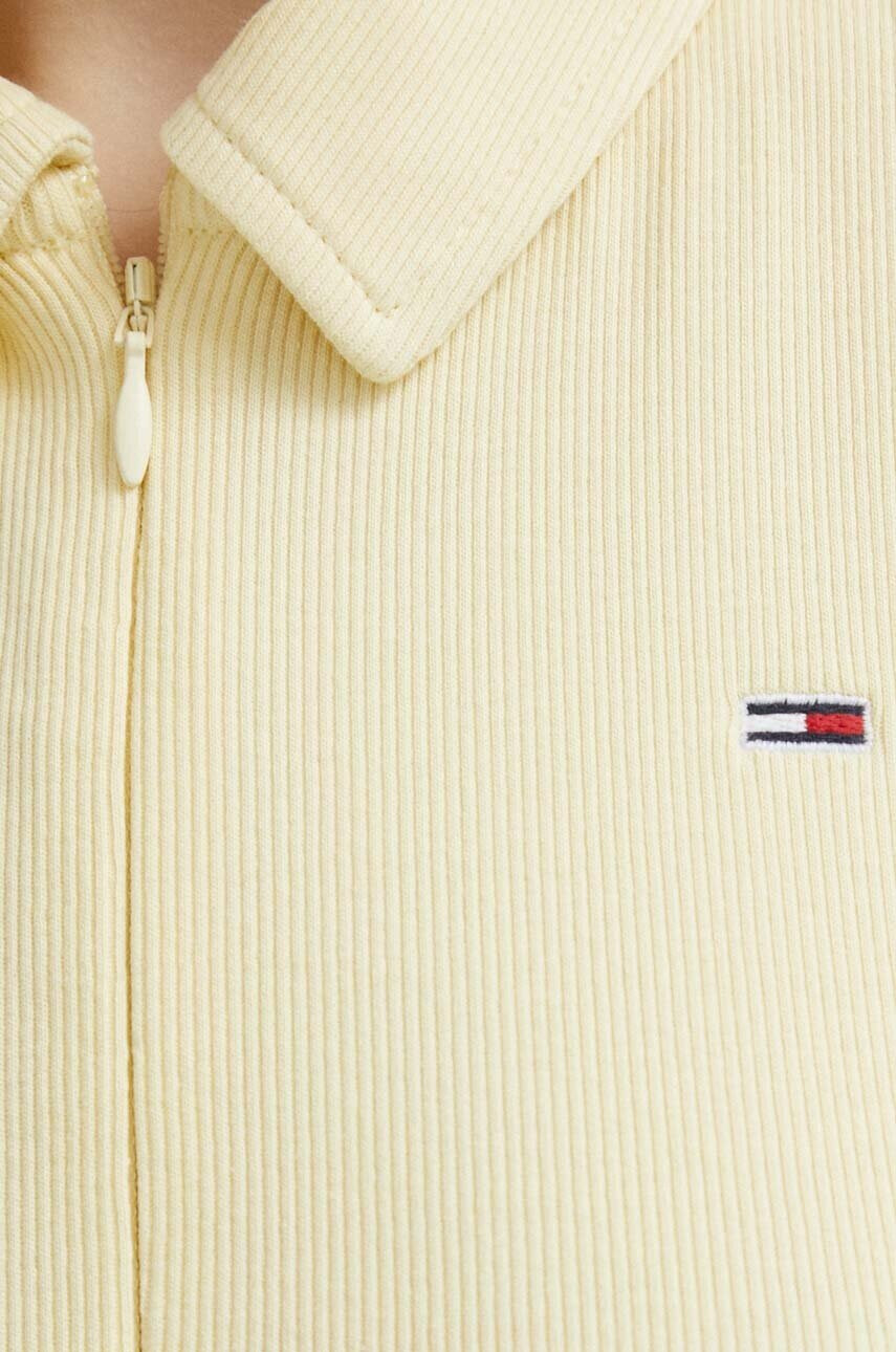 Tommy Jeans Топ дамски в жълто - Pepit.bg