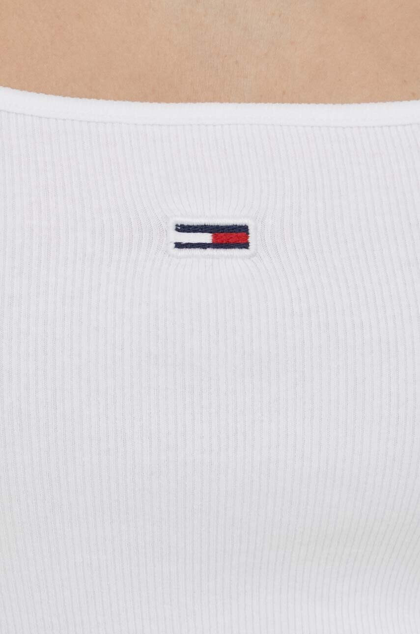 Tommy Jeans Топ (2 броя) дамски в бяло - Pepit.bg