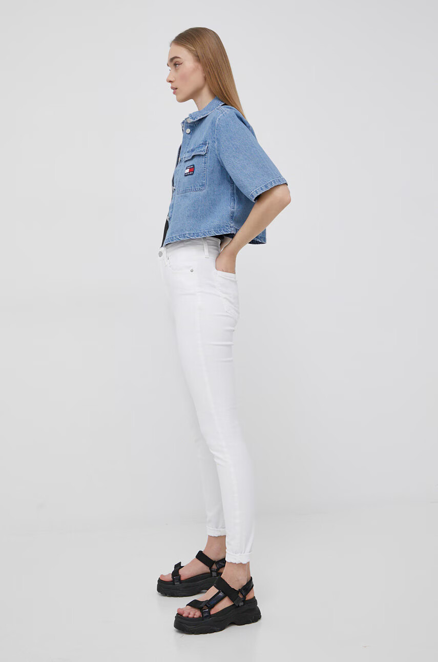 Tommy Jeans Топ дамски в черно - Pepit.bg