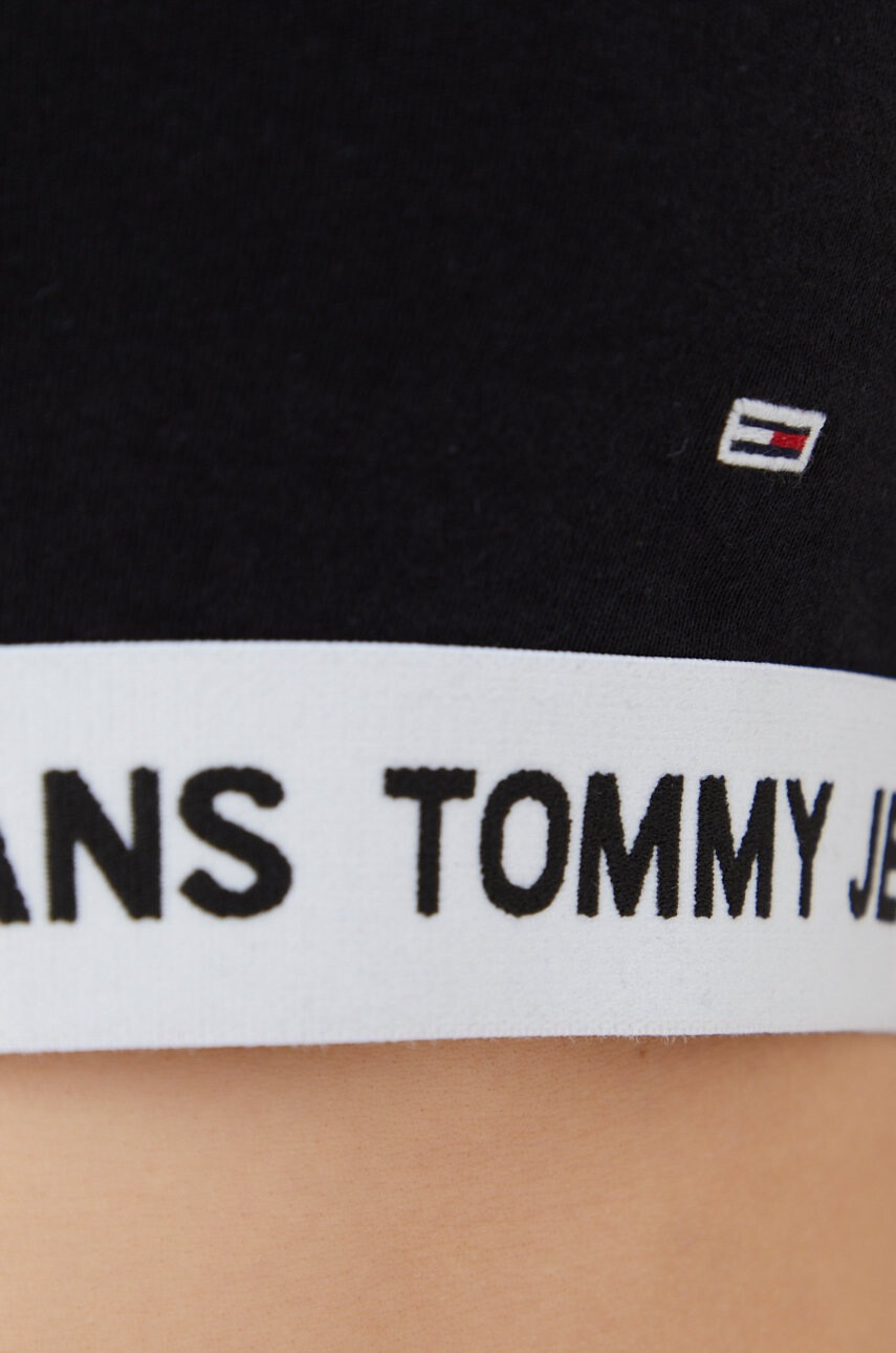 Tommy Jeans Топ дамски в черно - Pepit.bg