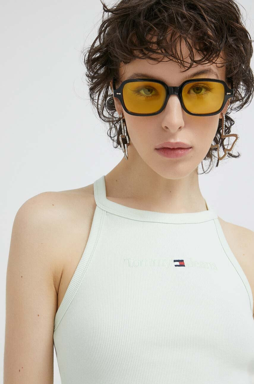 Tommy Jeans Топ дамски в сиво - Pepit.bg