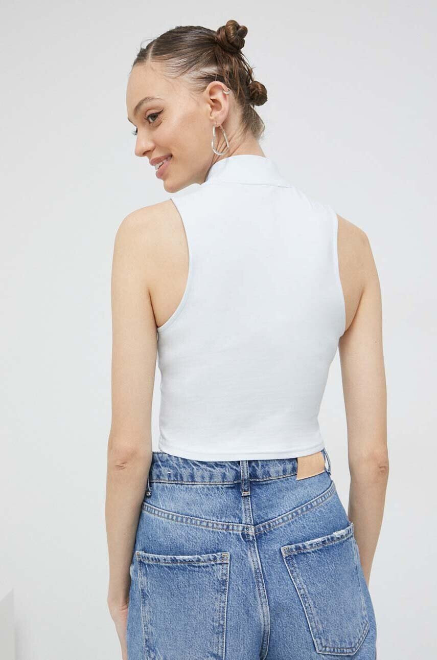 Tommy Jeans Топ дамски в синьо - Pepit.bg