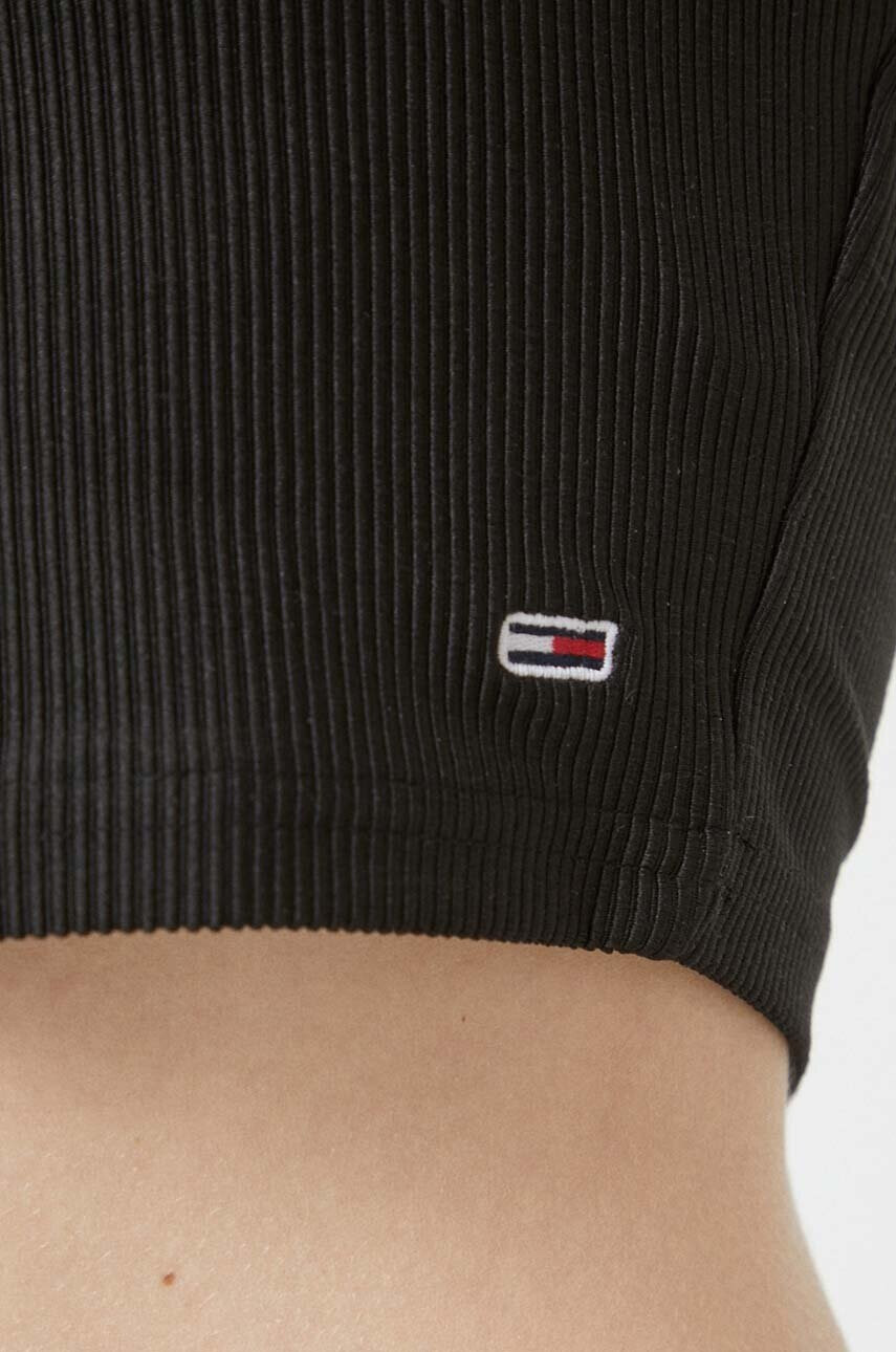 Tommy Jeans Топ дамски в черно - Pepit.bg