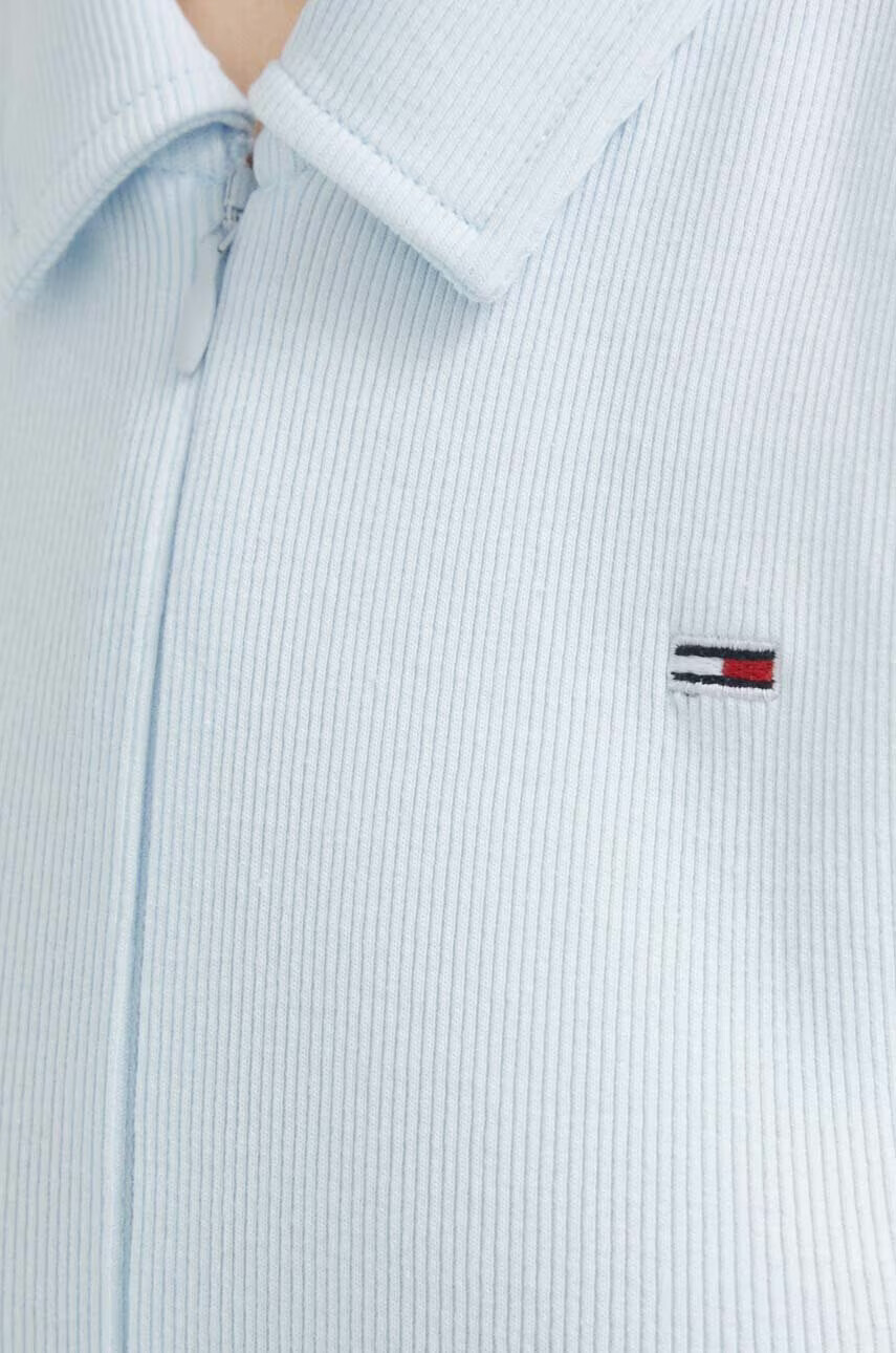 Tommy Jeans Топ дамски в синьо - Pepit.bg