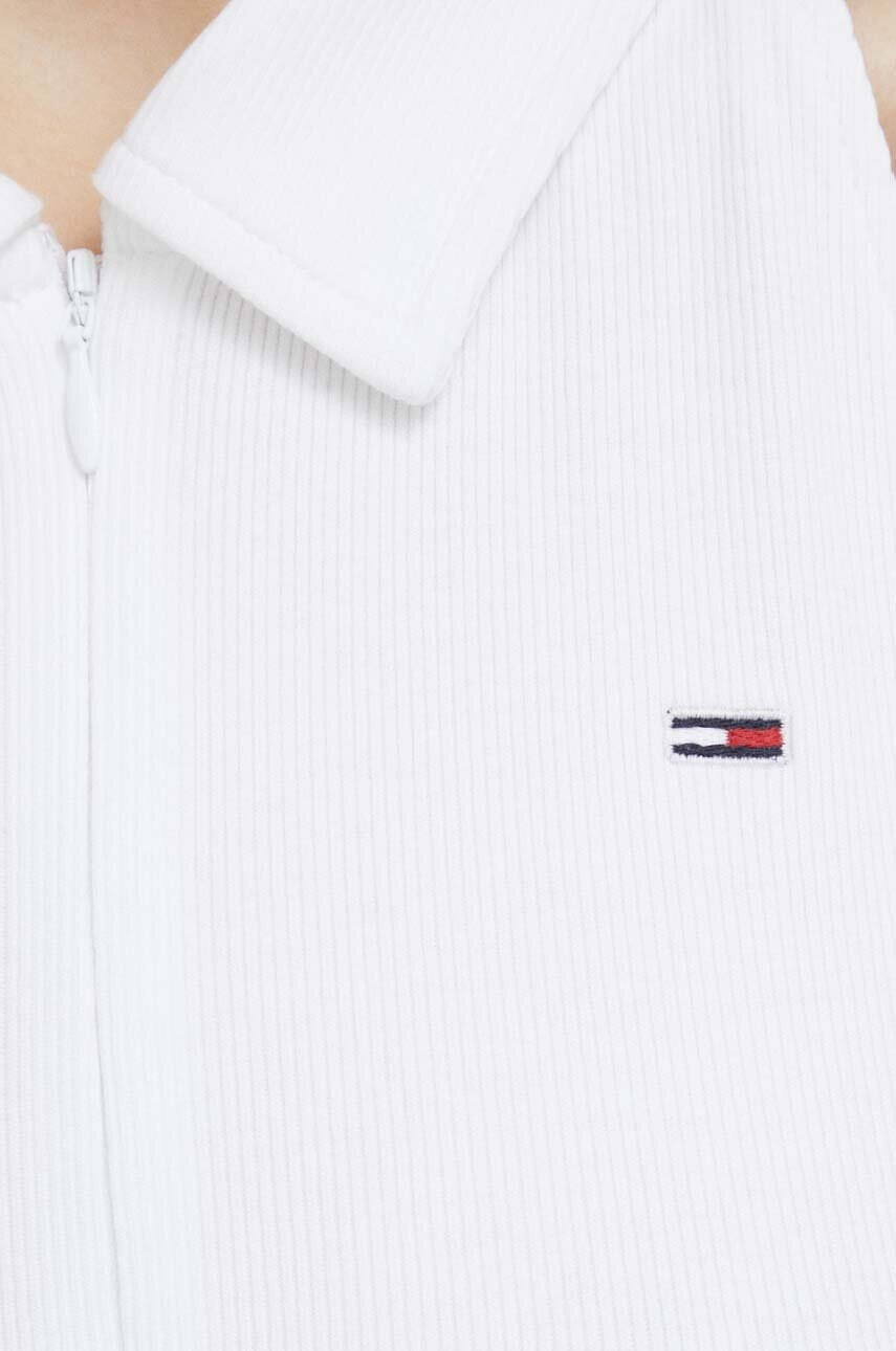 Tommy Jeans Топ дамски в бяло - Pepit.bg