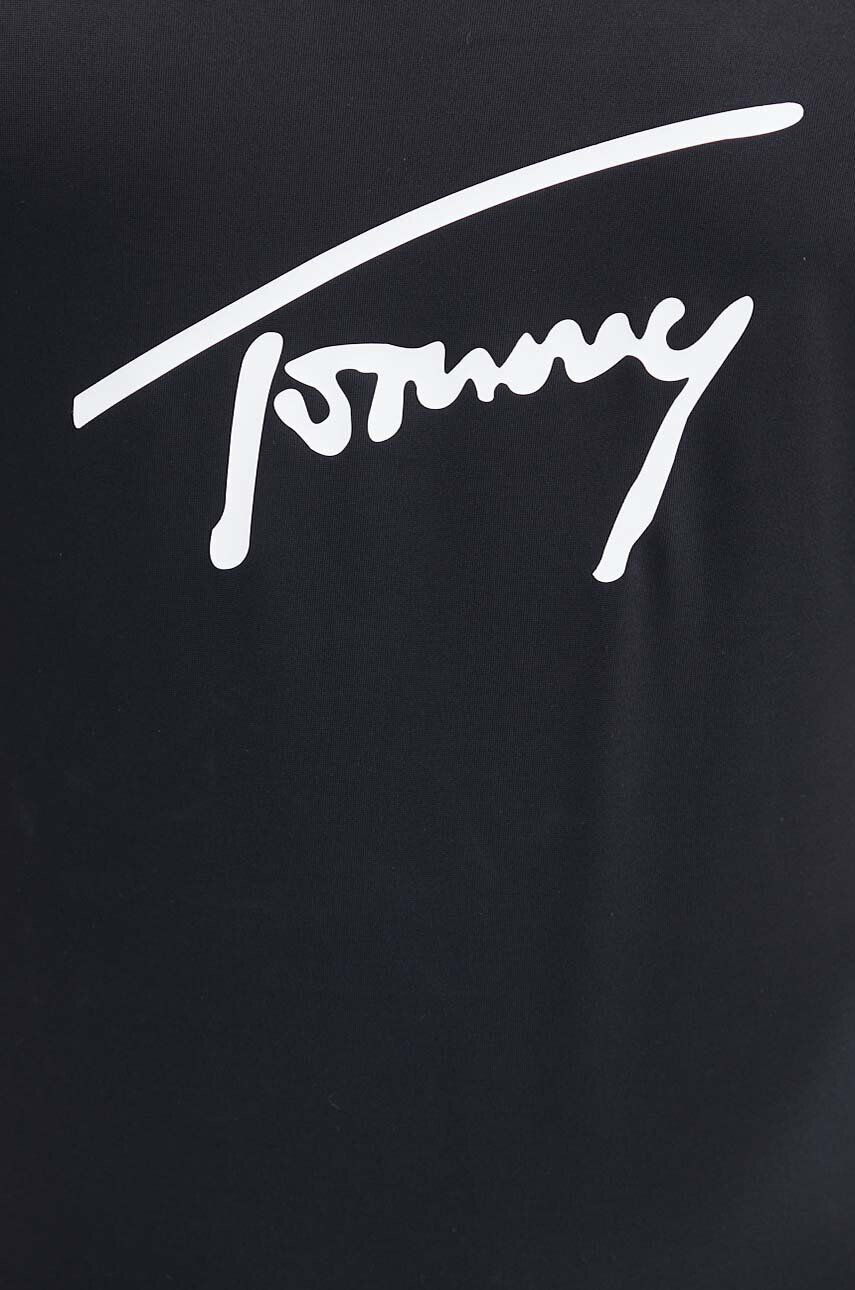 Tommy Jeans Цял бански в черно с мека чашка - Pepit.bg