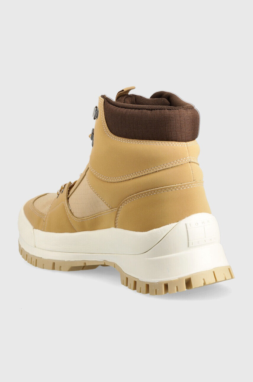 Tommy Jeans Туристически обувки Urban Boot в бежово - Pepit.bg