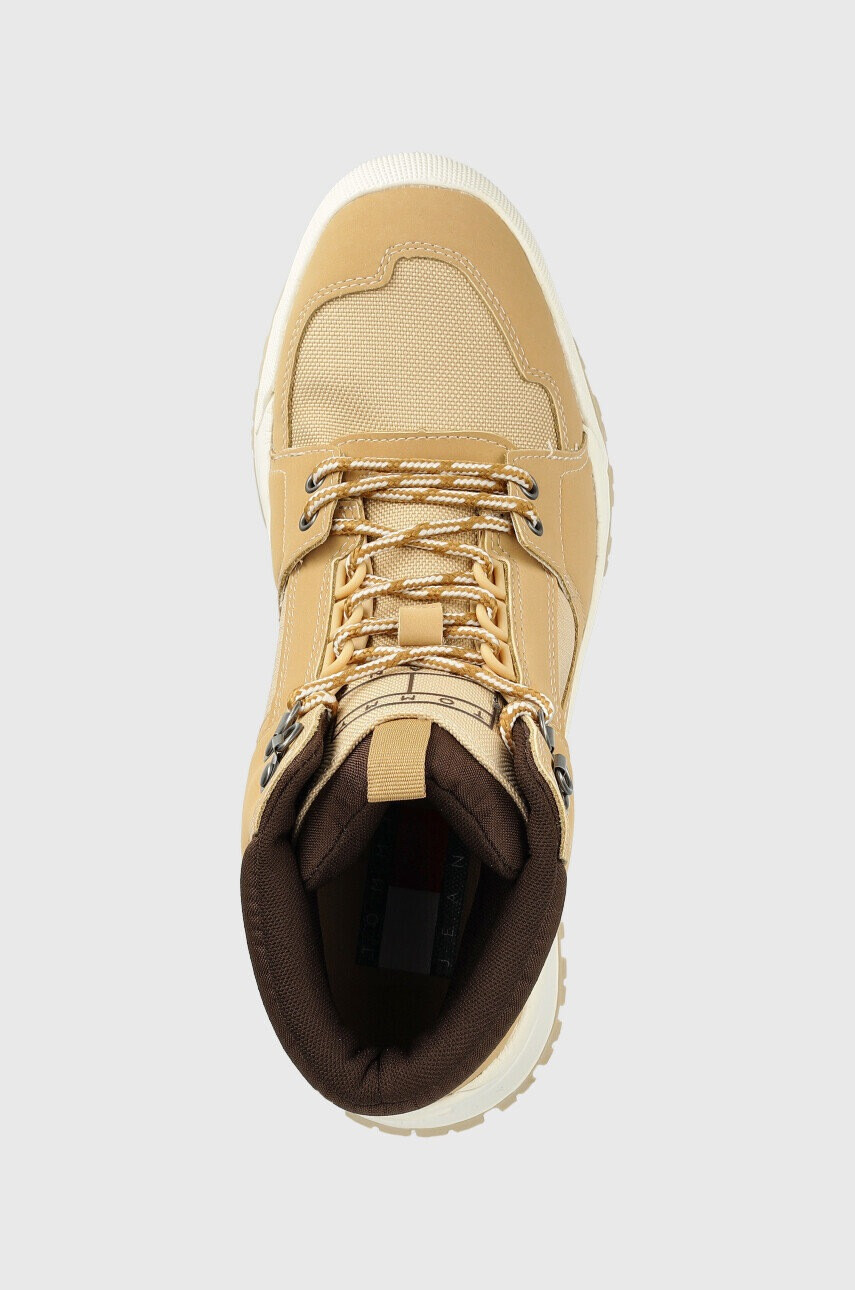 Tommy Jeans Туристически обувки Urban Boot в бежово - Pepit.bg