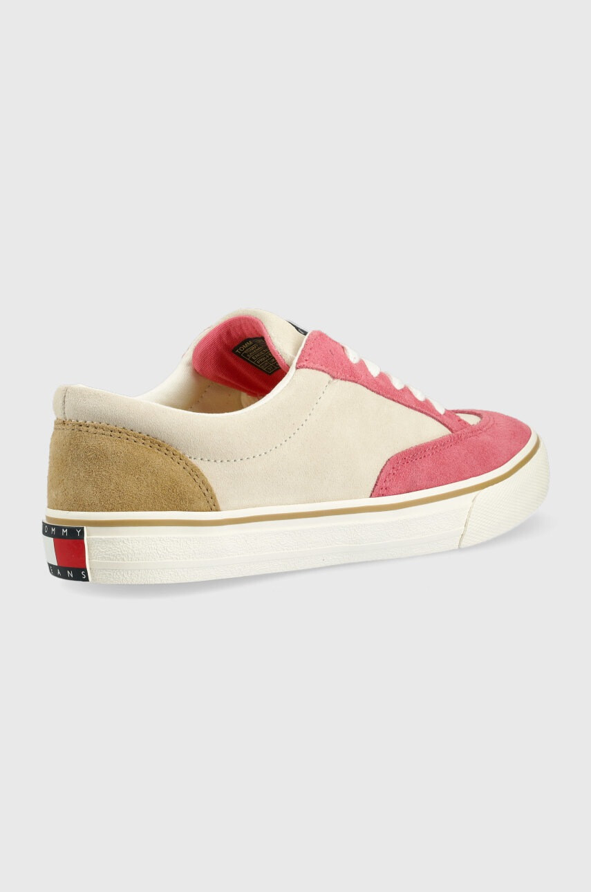 Tommy Jeans Велурени кецове - Pepit.bg