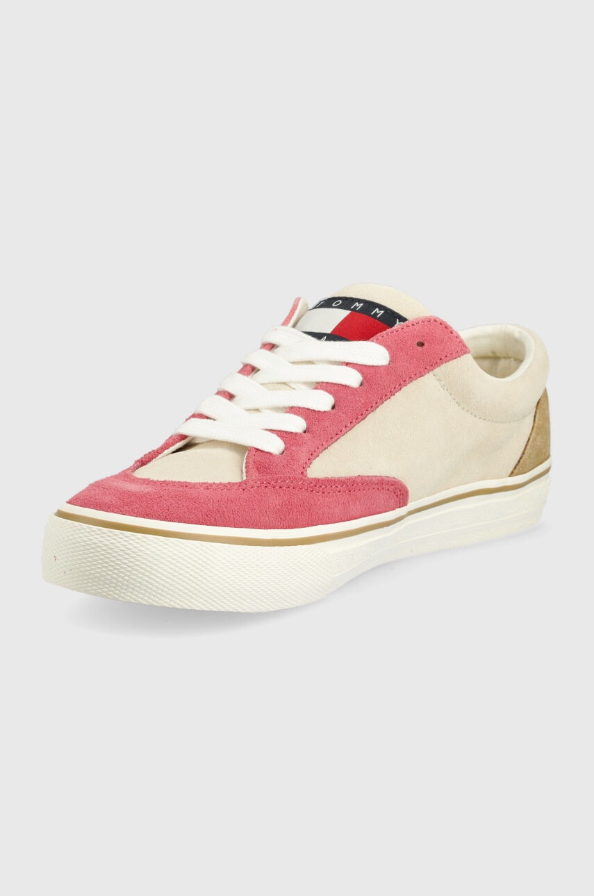 Tommy Jeans Велурени кецове - Pepit.bg
