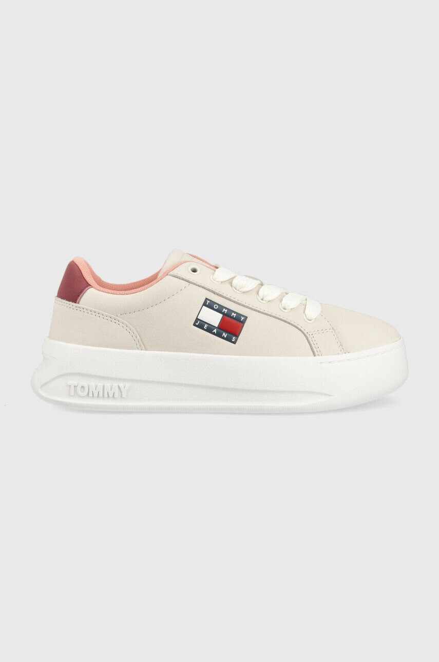 Tommy Jeans Велурени маратонки - Pepit.bg