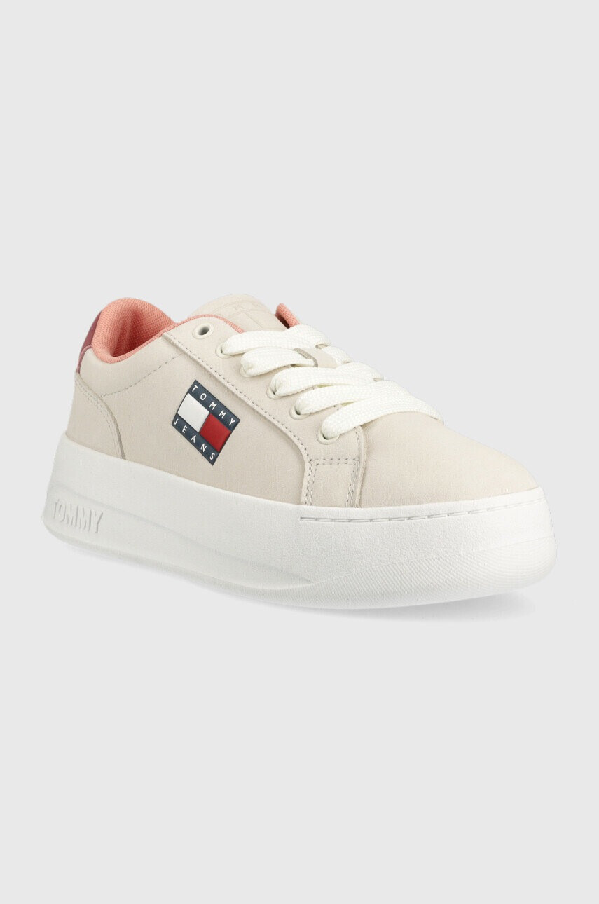 Tommy Jeans Велурени маратонки - Pepit.bg
