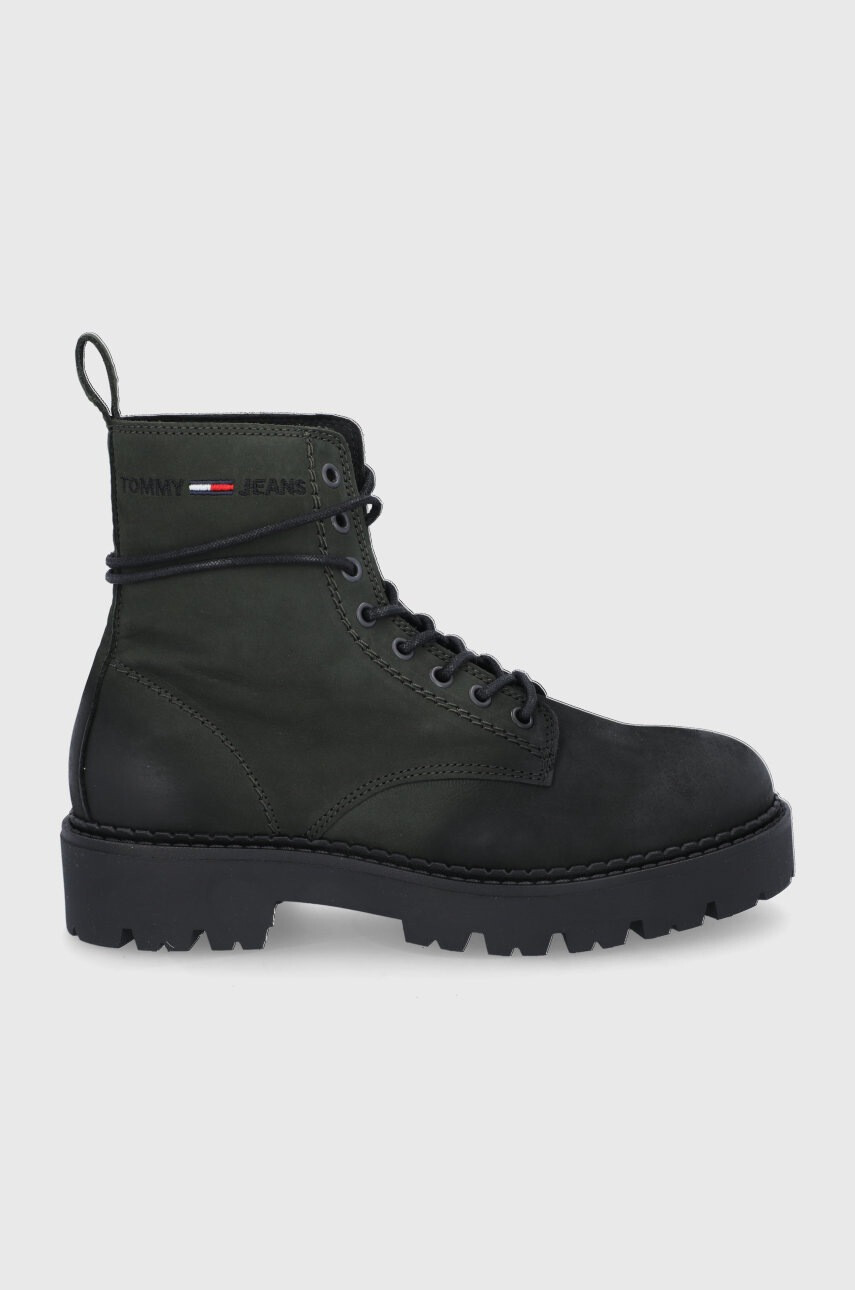 Tommy Jeans Велурени туристически обувки - Pepit.bg