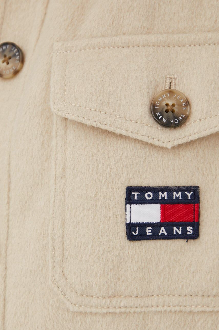 Tommy Jeans Яке с вълна - Pepit.bg