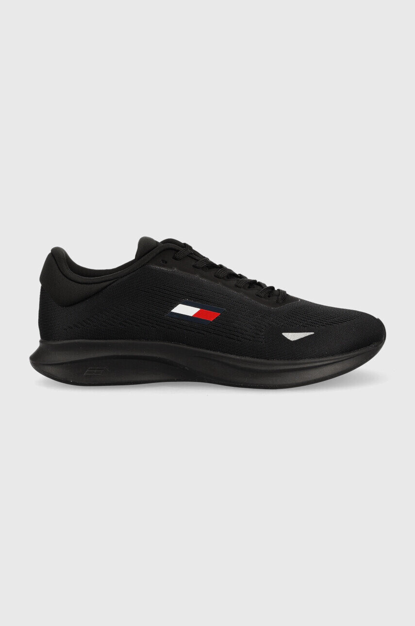 Tommy Sport Маратонки в черно - Pepit.bg