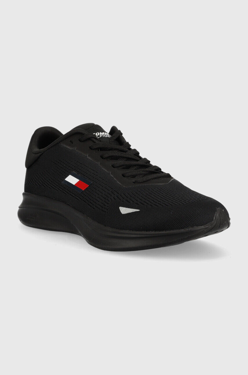 Tommy Sport Маратонки в черно - Pepit.bg
