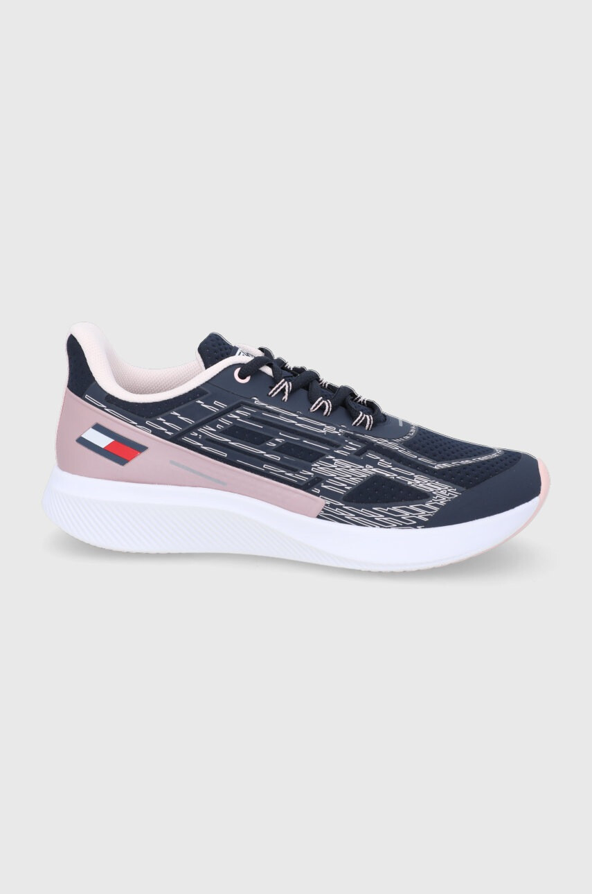 Tommy Sport Обувки в тъмносиньо - Pepit.bg