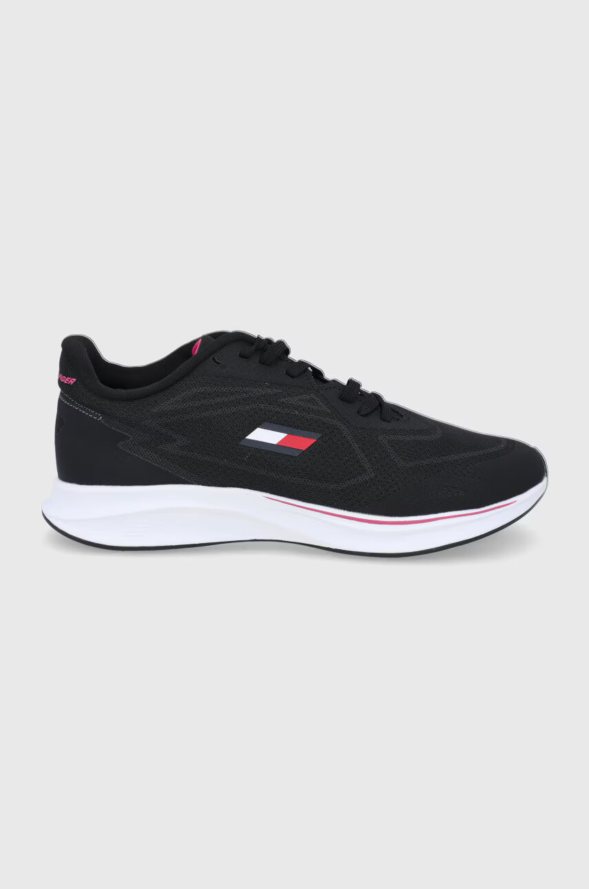 Tommy Sport Спортни обувки Sleek в черно - Pepit.bg