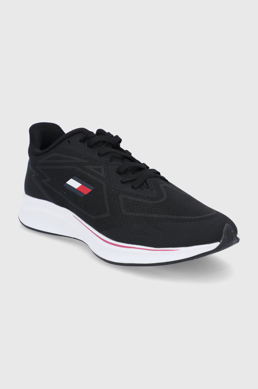 Tommy Sport Спортни обувки Sleek в черно - Pepit.bg