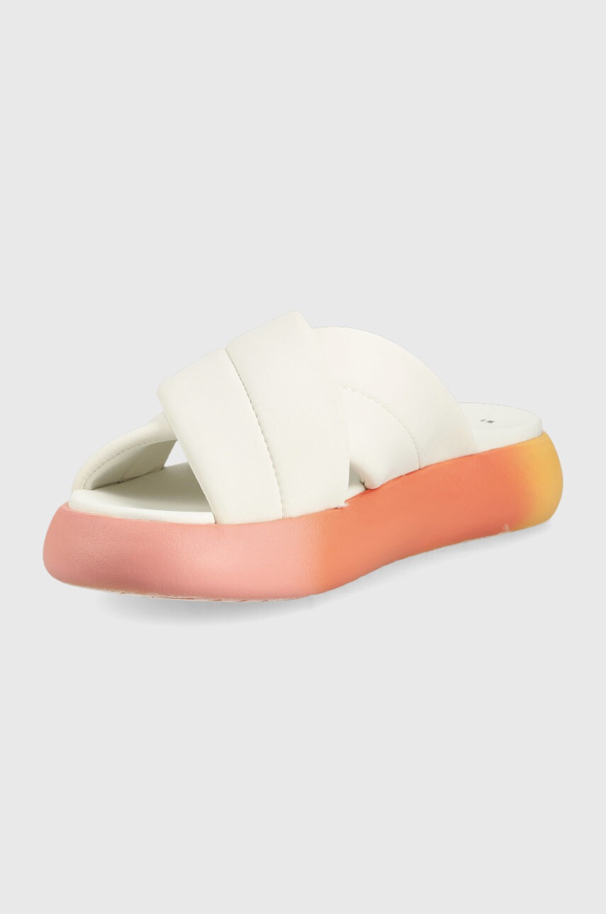 Toms Чехли Alpargata Mallow в бяло с платформа - Pepit.bg