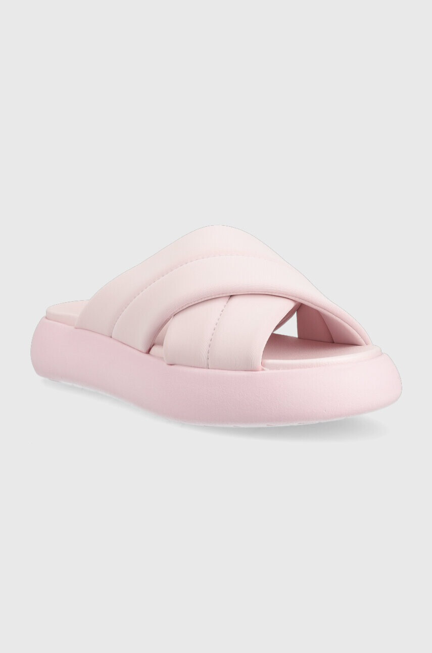 Toms Чехли Alpargata Mallow Crossover в розово с платформа 10019719 - Pepit.bg