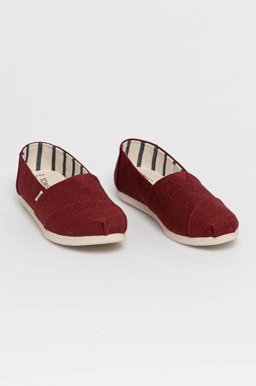 Toms Еспадрили в бордо - Pepit.bg