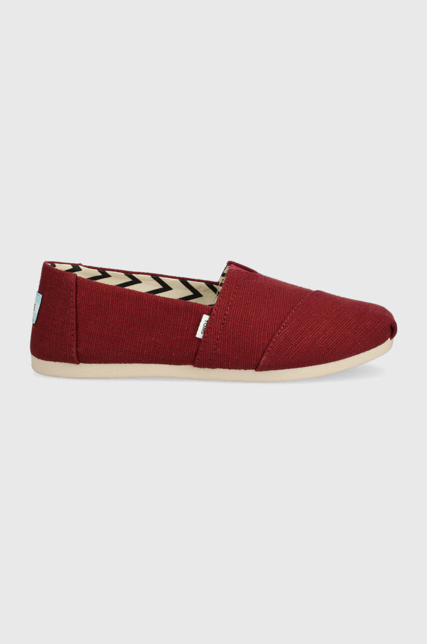 Toms Еспадрили Alpargata в бордо - Pepit.bg