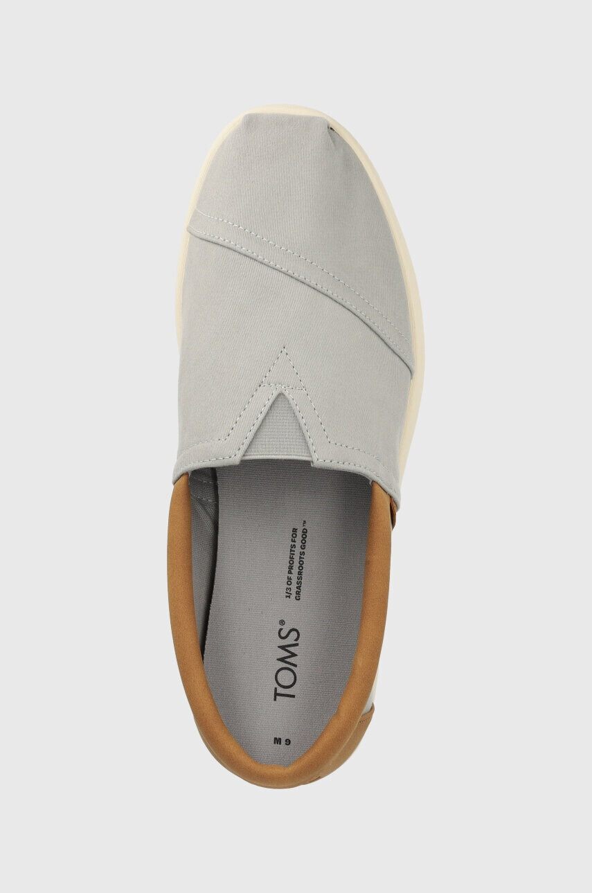 Toms Еспадрили Alpargata Forward в сиво 10019856 - Pepit.bg