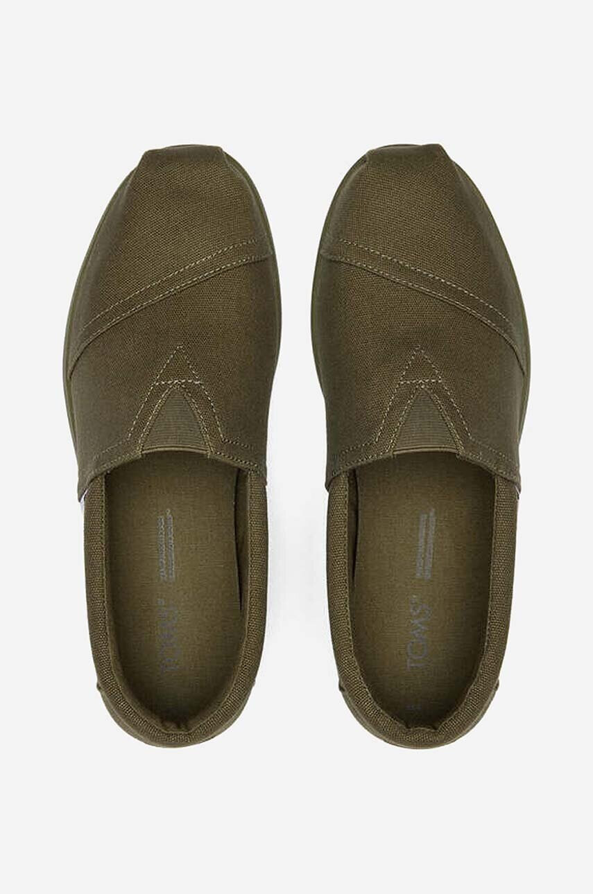 Toms Еспадрили Alpargata Forward в зелено - Pepit.bg