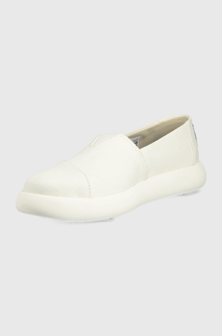 Toms Еспадрили Alpargata Mallow в бяло - Pepit.bg