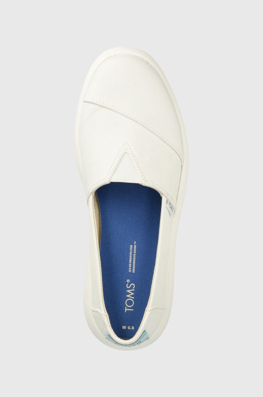Toms Еспадрили Alpargata Mallow в бяло - Pepit.bg
