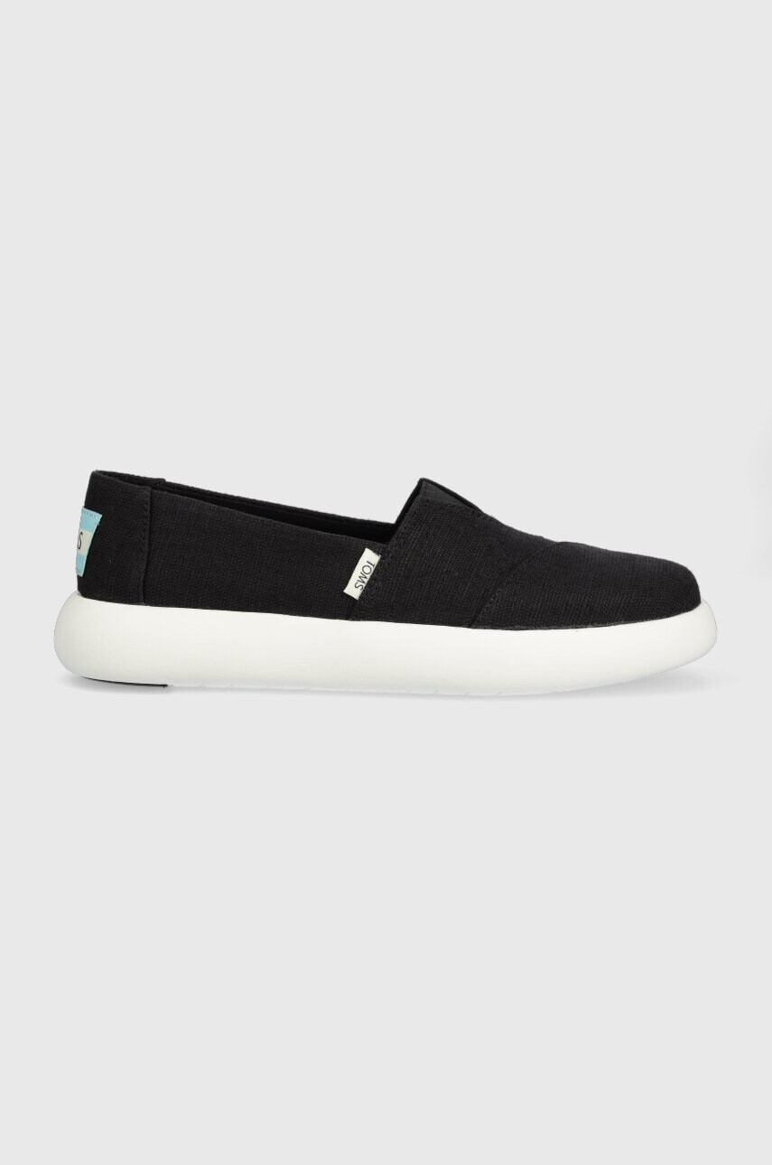 Toms Еспадрили Alpargata Mallow в черно 10016732 - Pepit.bg