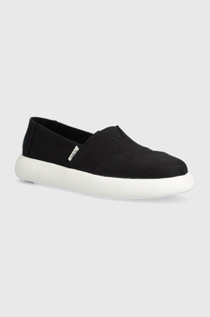 Toms Еспадрили Alpargata Mallow в черно 10016732 - Pepit.bg