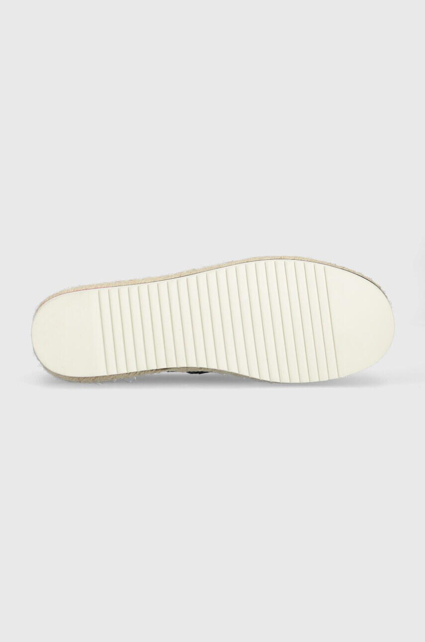 Toms Еспадрили Alpargata Platform Rope в черно 10017831 - Pepit.bg