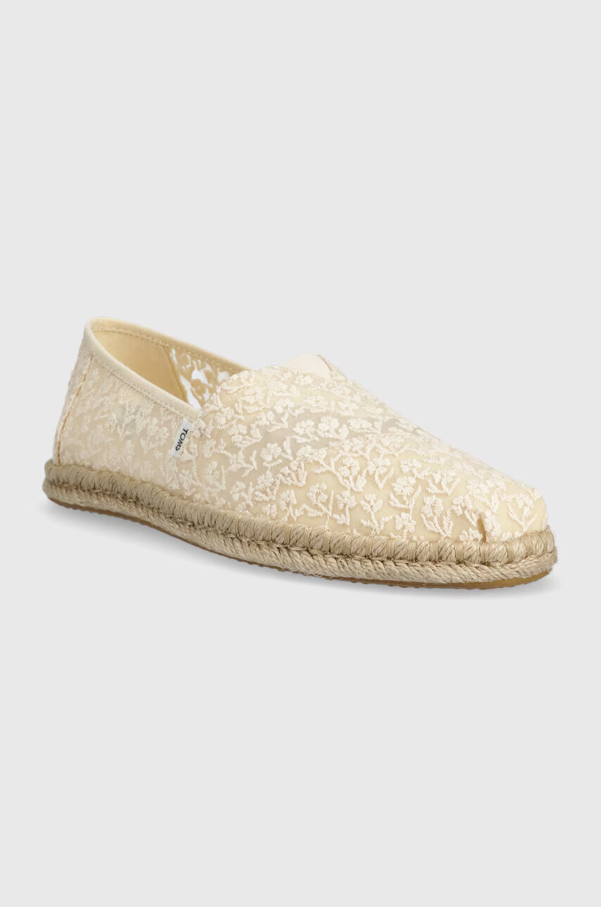 Toms Еспадрили Alpargata Rope в бежово 10019815 - Pepit.bg