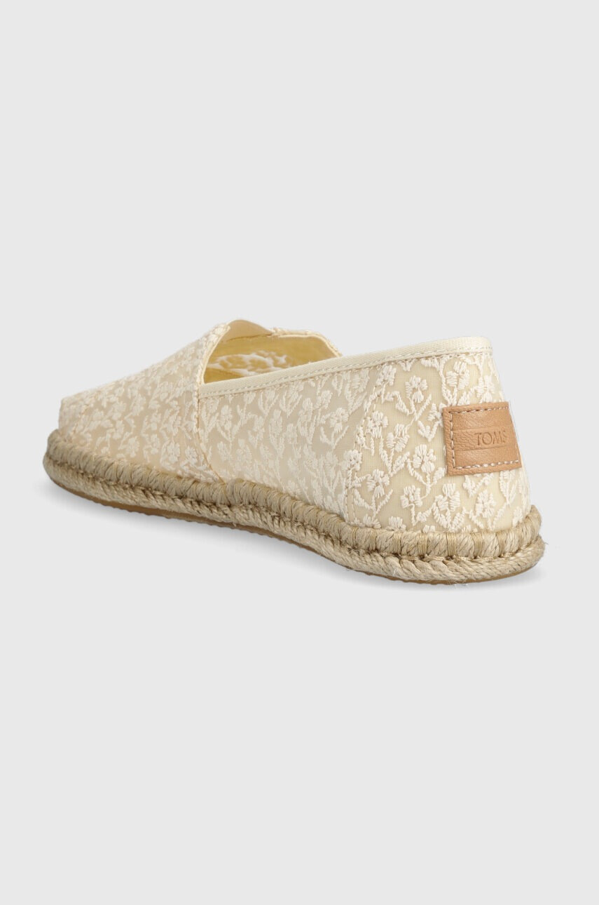Toms Еспадрили Alpargata Rope в бежово 10019815 - Pepit.bg