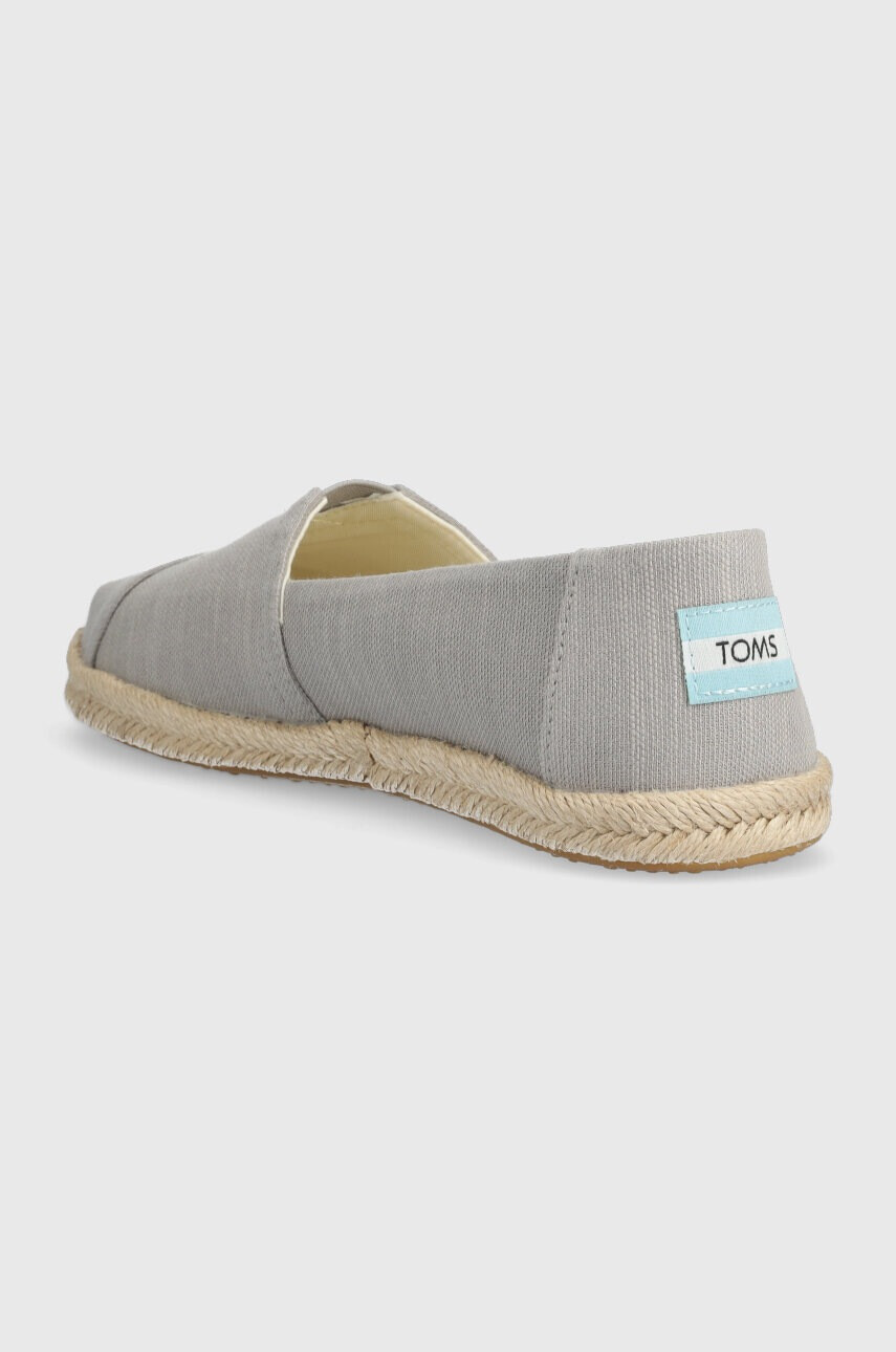 Toms Еспадрили Alpargata Rope в сиво 10019690 - Pepit.bg