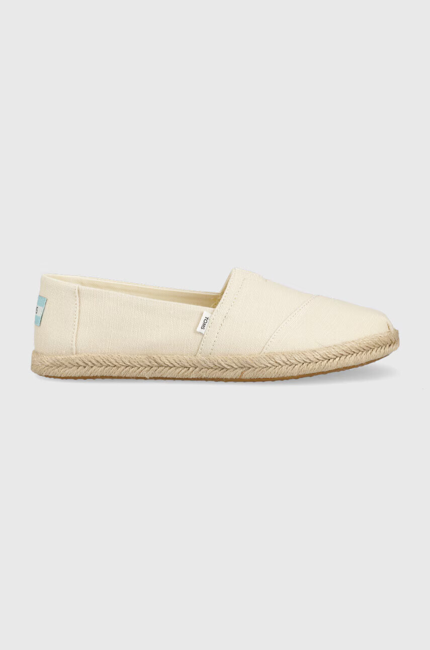 Toms Еспадрили Alpargata Rope в бежово 10019682 - Pepit.bg