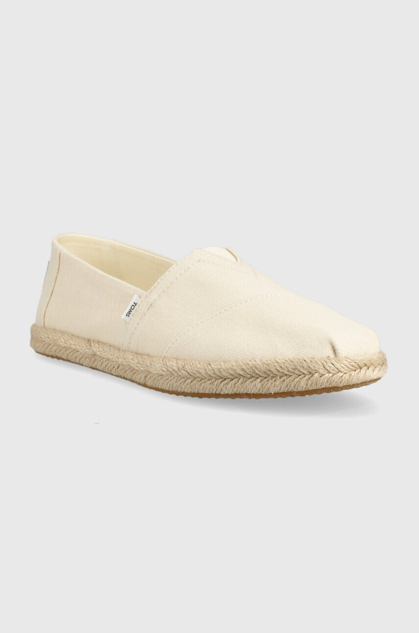 Toms Еспадрили Alpargata Rope в бежово 10019682 - Pepit.bg
