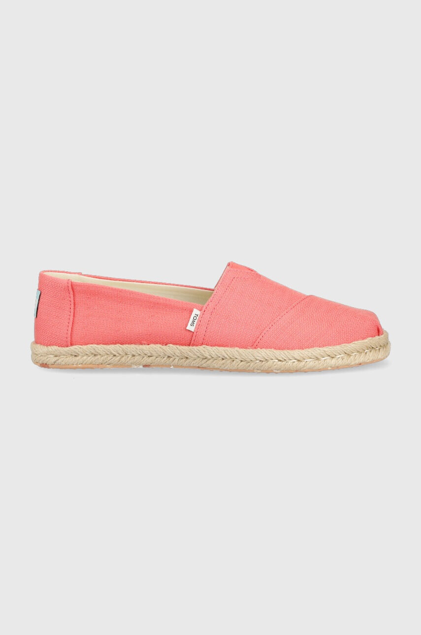 Toms Еспадрили Alpargata Rope в розово 10019799 - Pepit.bg