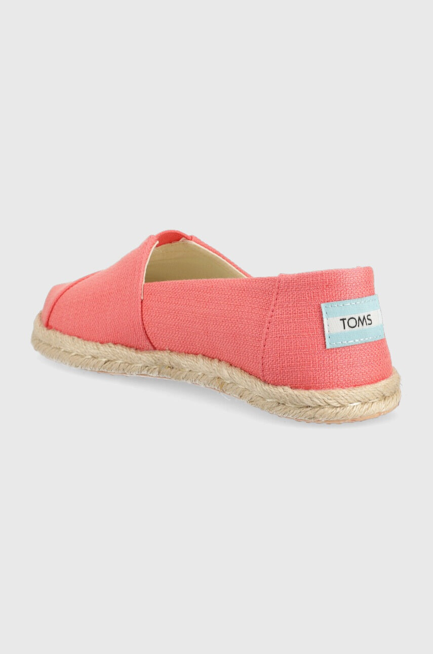 Toms Еспадрили Alpargata Rope в розово 10019799 - Pepit.bg