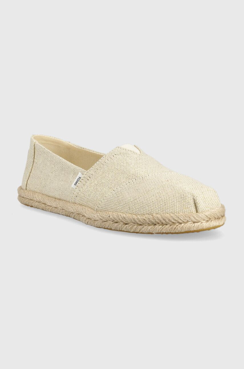 Toms Еспадрили Alpargata Rope в бежово 10019907 - Pepit.bg